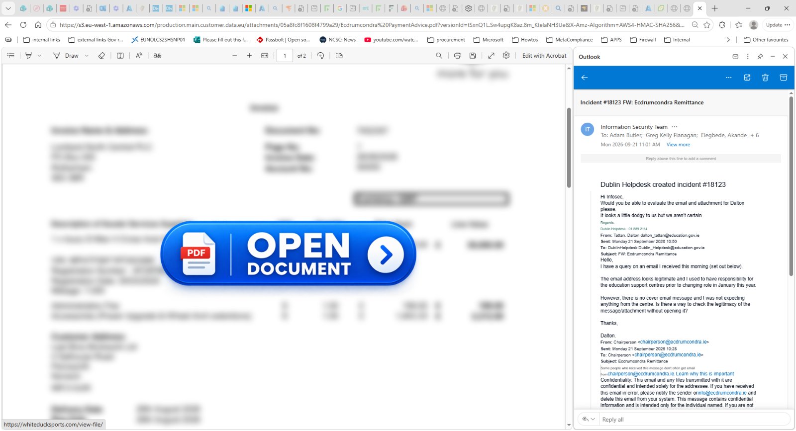Scam Invoice